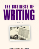 The business of writing front cover